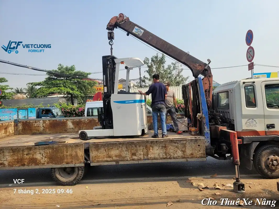 cho thuê xe nâng TCM