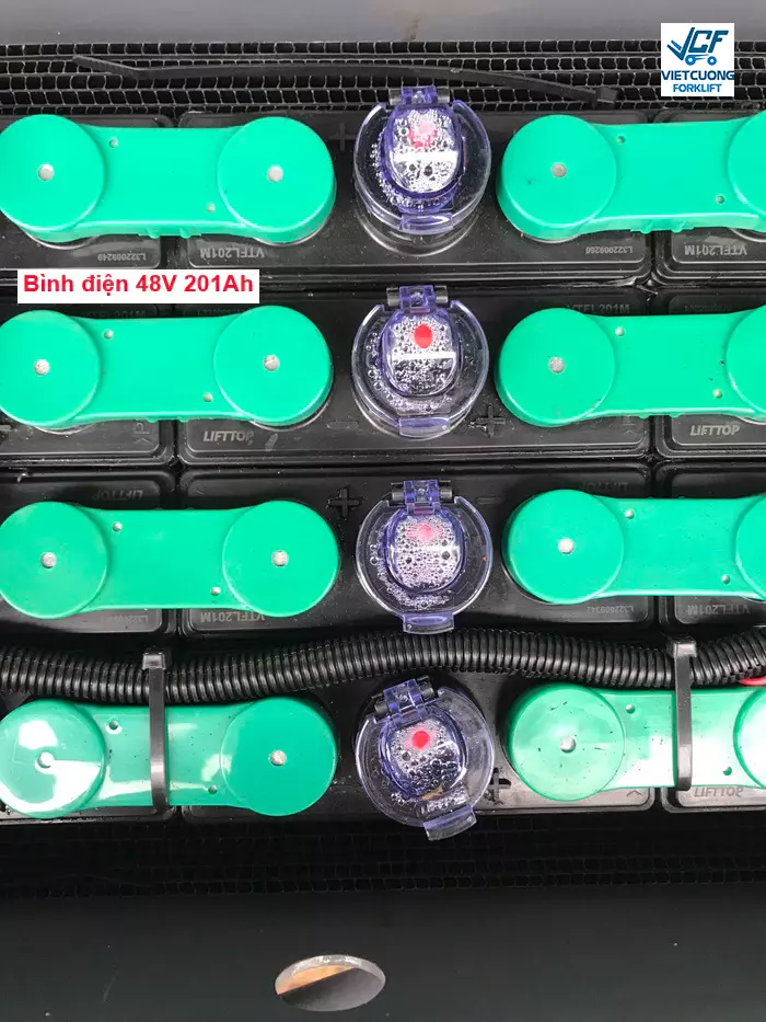 Bình Điện Xe Nâng 48V-201Ah Lifttop VTFL201M