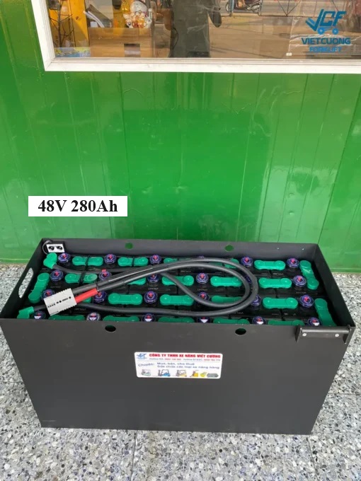 Cấu tạo bình ắc quy xe nâng - LIFTTOP 48V-280Ah VTFL280