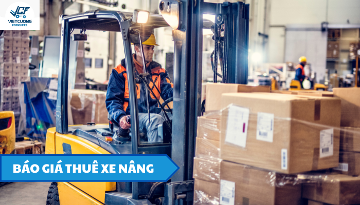 Báo giá cho thuê xe nâng