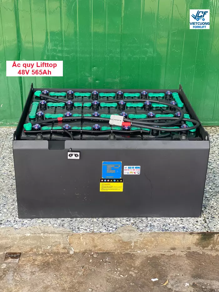Bình điện lifttop 48V 565Ah