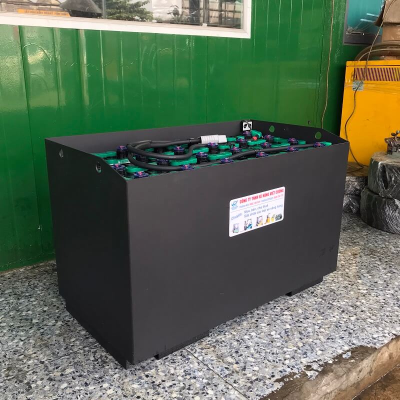 Ứng dụng bình điện xe nâng Hitachi 48V-390Ah