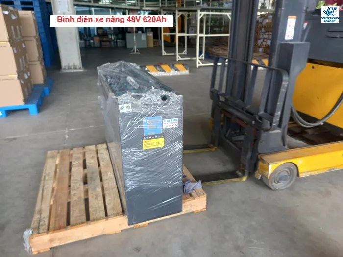 Ứng dụng bình điện xe nâng 48V-620Ah