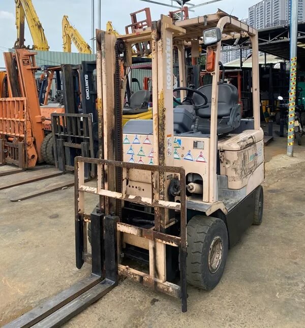 Nguyên lý hoạt động của xe nâng 