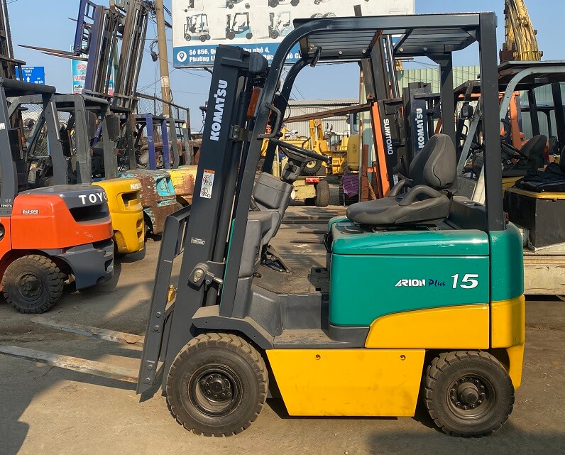 Cách lấy mã lỗi xe nâng điện Komatsu​
