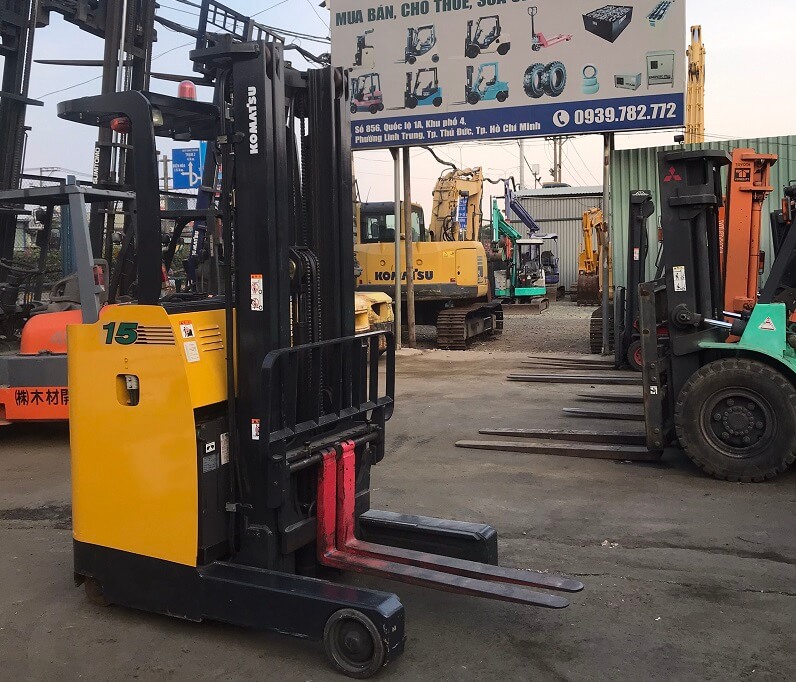 Quy trình sửa xe nâng điện Komatsu tại Alo Xe Nâng