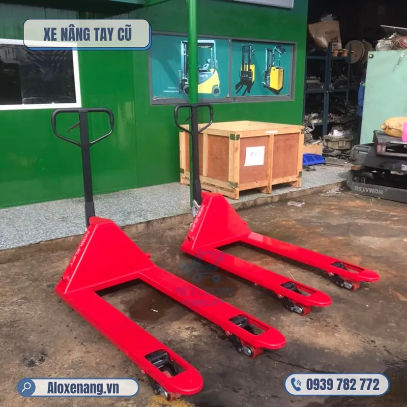 xe nang tay da qua su dung