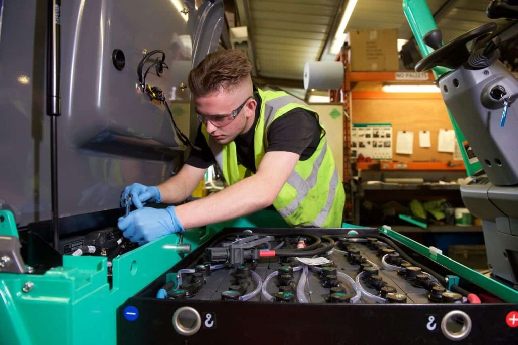 bảo quản bình điện