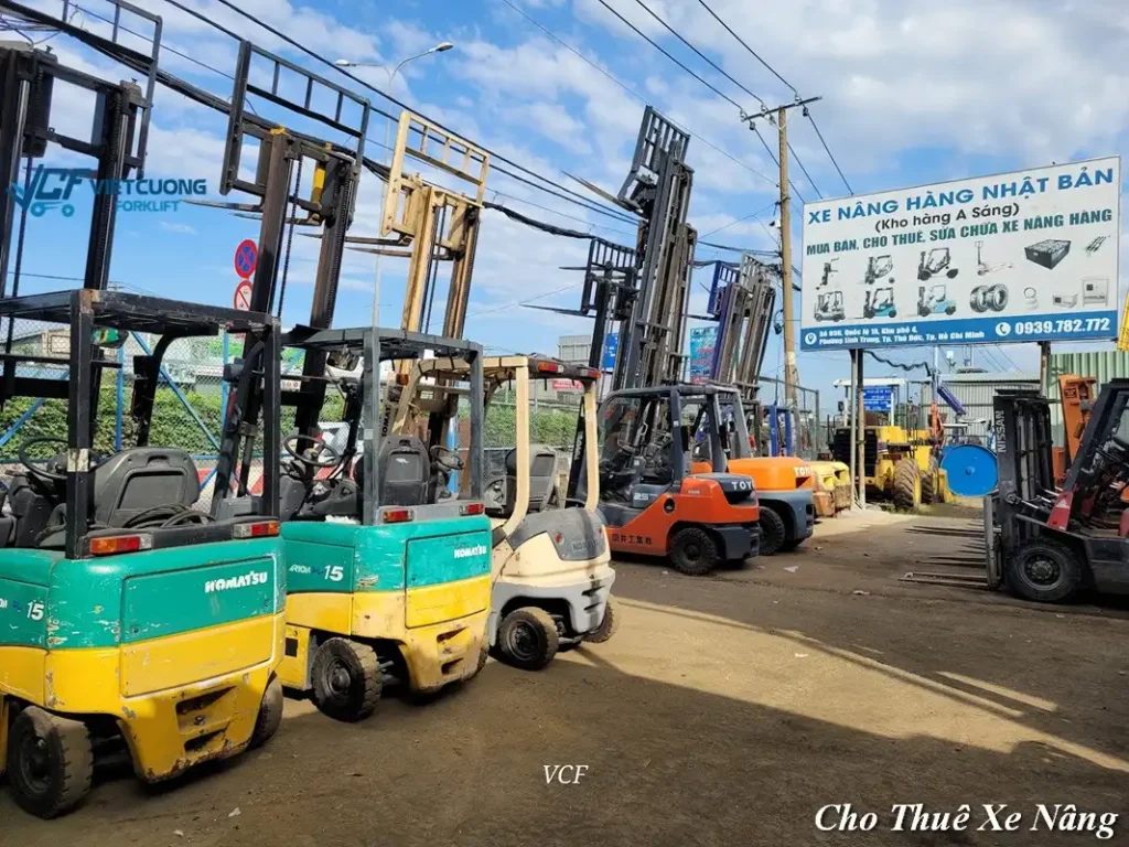 cho thuê xe nâng