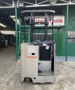 Xe nâng điện đứng lái cũ nissan