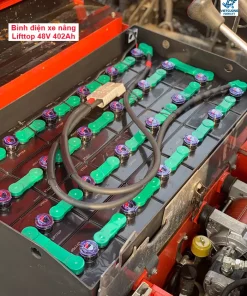 Bình điện 48V 402Ah dùng cho xe nâng Toyota ngồi lái 1.8 tấn