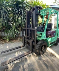 Mitsubishi xe nâng động cơ dầu