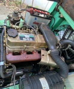 Mitsubishi xe nâng động cơ dầu