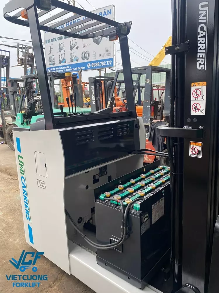 Xe nâng điện đứng lái 1.5 tấn