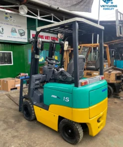 Xe nâng điện ngồi lái Komatsu 1.4 tấn