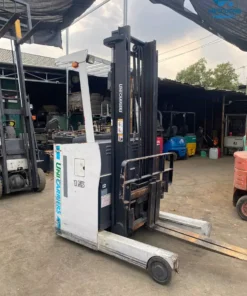 Xe nâng điện đứng lái 1.5 tấn nâng cao 3.7 mét