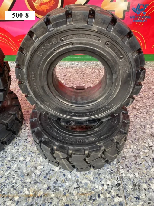 Vỏ đặc xe nâng 500-8