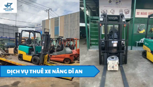 Đơn vị cho thuê xe nâng Dĩ An - Bình Dương đạt chuẩn chất lượng