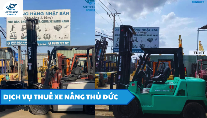 dịch vụ cho thuê xe nâng tại Thủ Đức