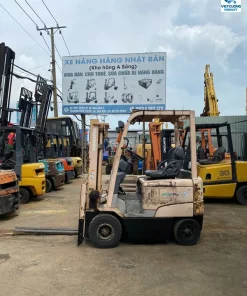 xe nang dien ngoi lai Komatsu FB15EX-11 cao 3m