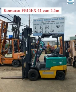 Xe nang dien ngoi lai Komatsu FB15EX-11