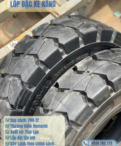 lop dac xe nang komachi 700-12