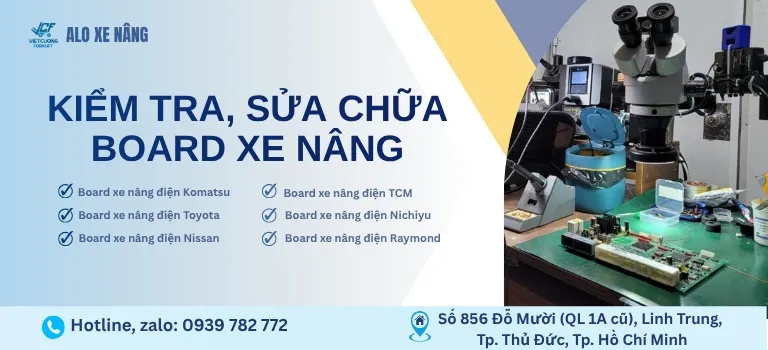 alo sửa xe nâng