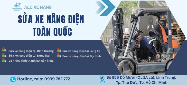 sửa xe nâng Miền Nam