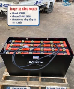 ac quy xe nang rocket